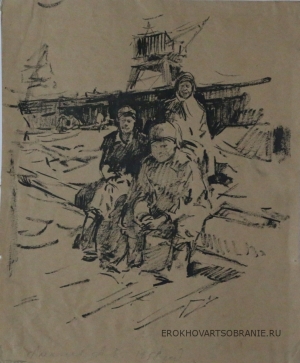 "Девушки Братска" Алексеев Адольф Евгеньевич (1934 – 2000) - картины художника. Девушки Братска.